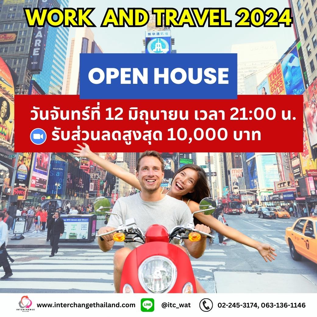 Work And Travel USA 2024 Open House Interchange Thailand